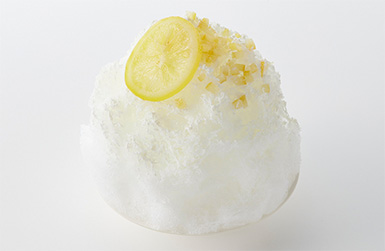 かき氷 レモン