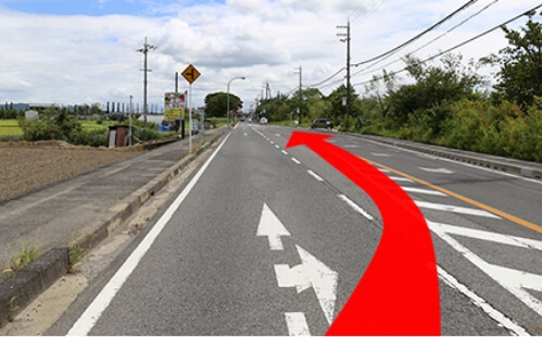 琵琶湖方面からのアクセス3