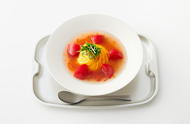 カステラたまごのオムライス