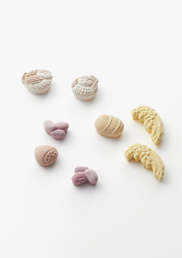 お干菓子 収穫